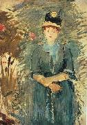 Edouard Manet Jeunne Fille dans les Fleurs oil painting reproduction